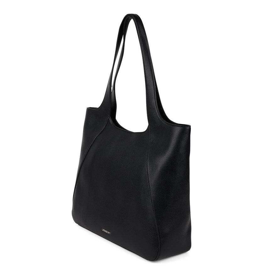 Sac Fourre-Tout Stacey - Noir-Lambert-LBT-STACEYBLKPEB-CLÉMENT