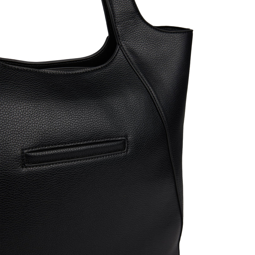 Sac Fourre-Tout Stacey - Noir-Lambert-LBT-STACEYBLKPEB-CLÉMENT