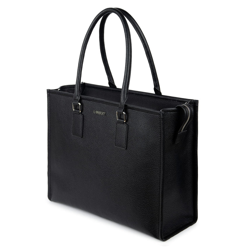 Sac Fourre-Tout 2en1 Valentina - Noir-Lambert-LBT-VALENTINABLK-CLÉMENT