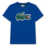 T-shirt Puff Lacoste 8-16ans-Lacoste-Bleu Royal-8-LCT-947869-UFT-CLÉMENT