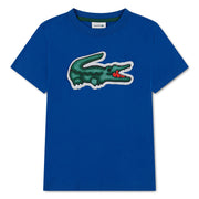 T-shirt Puff Lacoste 8-16ans-Lacoste-Bleu Royal-8-LCT-947869-UFT-CLÉMENT