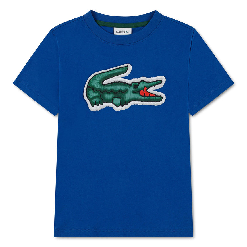 T-shirt Puff Lacoste 8-16ans-Lacoste-Bleu Royal-8-LCT-947869-UFT-CLÉMENT
