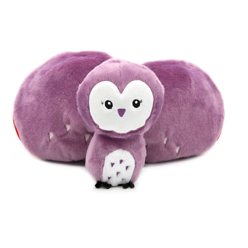 Peluche Flipetz - Chouette Fra-Flipetz-LDE-5-80104-CLÉMENT
