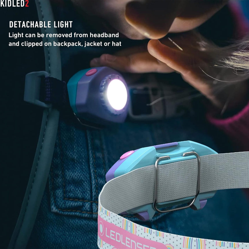 Lampe Frontale Kidled2 - Arc-en-ciel Violet-Ledlenser-LED-502538-CLÉMENT