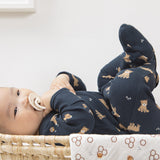Pyjama Imprimé Ours 0-12mois-Petit Lem-LEM-23YRL10019-CLÉMENT