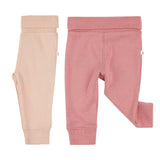 Ensemble de 2 Leggings Lapins 0-12mois-Petit Lem-Rose-Nouveau-né-LEM-23YRL12800-CLÉMENT