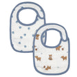 Ensemble de 2 Bavoirs Ours 0-3mois-Petit Lem-Ivoire-0-3 m-LEM-24YRL10A04-CLÉMENT