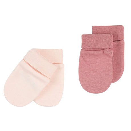 Mitaines (2) Lapins 0-3mois-Petit Lem-Rose-0-3 m-LEM-24YRL12A03-CLÉMENT