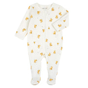 Pyjama Canards 0-12mois-Petit Lem-Ivoire-Nouveau-né-LEM-24YRL20P01-CLÉMENT
