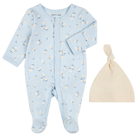 Ensemble Pyjama Prematuré - Canards-Petit Lem-Bleu-Prématuré-LEM-24YRL20P04-CLÉMENT