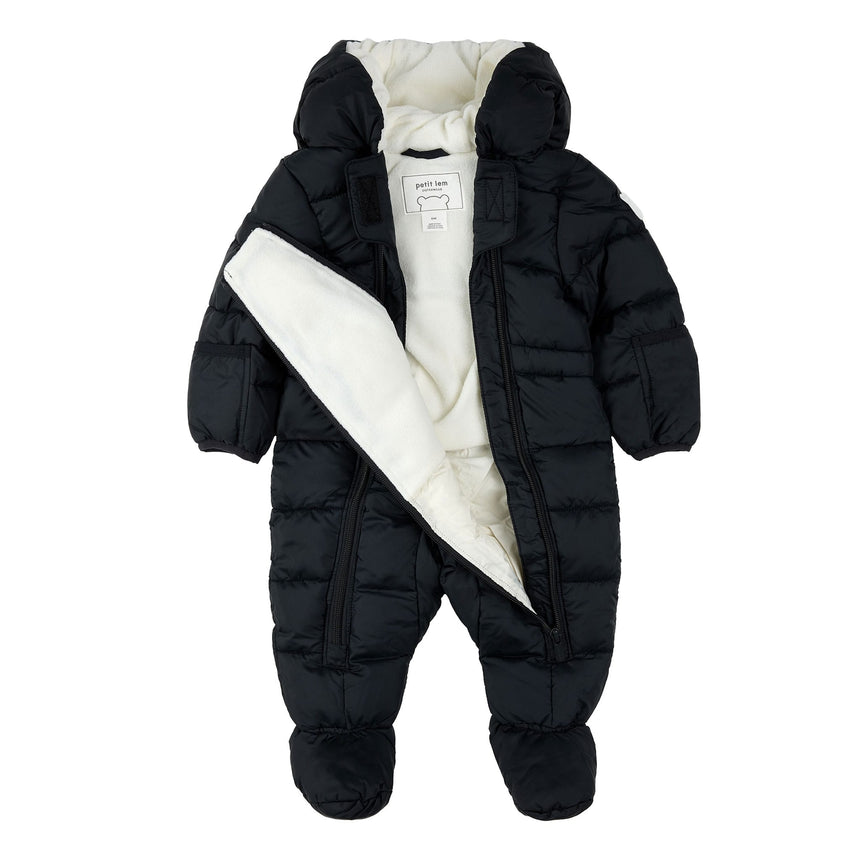 Habit de Neige Une Pièce Noir 3-24mois-Petit Lem-LEM-25FRJ91J05B-CLÉMENT