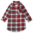 Nuisette Carreaux Flanelle 2-6ans-Petit Lem-Rouge-3-LEM-25HRS56F05K-CLÉMENT