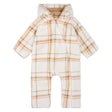 Combi Sherpa Carreaux 3-24mois-Petit Lem-Beige-3 m-LEM-26FRJ90J05B-CLÉMENT