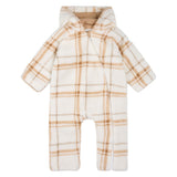 Combi Sherpa Carreaux 3-24mois-Petit Lem-Beige-3 m-LEM-26FRJ90J05B-CLÉMENT