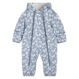 Habit de Neige Une Pièce Fleurs 3-9mois-Petit Lem-Bleu-3 m-LEM-26FRJ92J11BF-CLÉMENT