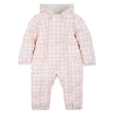 Habit de Neige Une Pièce Carreaux Rose 3-9mois-Petit Lem-Rose-3 m-LEM-26FRJ92J13BF-CLÉMENT