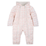 Habit de Neige Une Pièce Carreaux Rose 3-9mois-Petit Lem-Rose-3 m-LEM-26FRJ92J13BF-CLÉMENT