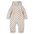 Habit de Neige Une Pièce Damier 12-24mois-Petit Lem-Beige-12 m-LEM-26FRJ92J17BN-CLÉMENT