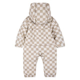 Habit de Neige Une Pièce Damier 12-24mois-Petit Lem-LEM-26FRJ92J17BN-CLÉMENT