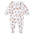 Pyjama Feuilles 0-24mois-Petit Lem-Ivoire-0 m-LEM-26FRS12P49B-CLÉMENT