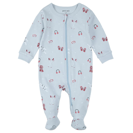 Pyjama Ski 0-24mois-Petit Lem-Bleu-0 m-LEM-26FRS16P36B-CLÉMENT