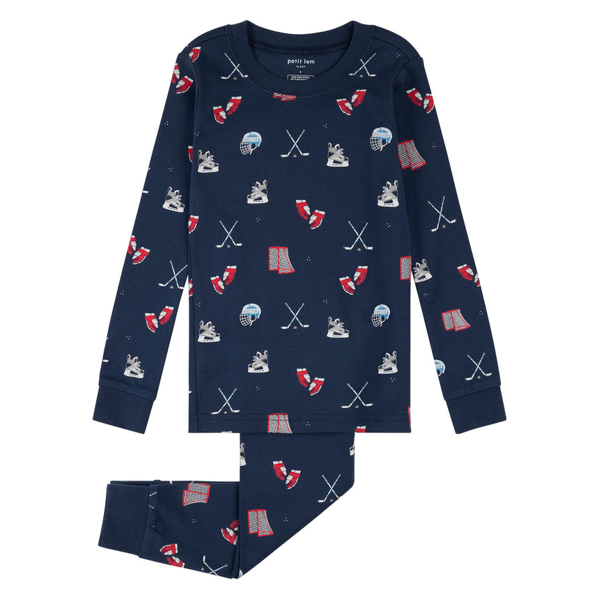 Pyjama Hockey 2-7ans-Petit Lem-Marine-2-LEM-26FRS16Q63K-CLÉMENT