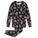 Pyjama Modal Fleurs 8-14ans-Petit Lem-Noir-8-LEM-26FRS25Q82Y-CLÉMENT