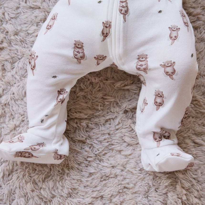 Pyjama Loutres 0-30mois-Petit Lem-LEM-26FRS33P52B-CLÉMENT