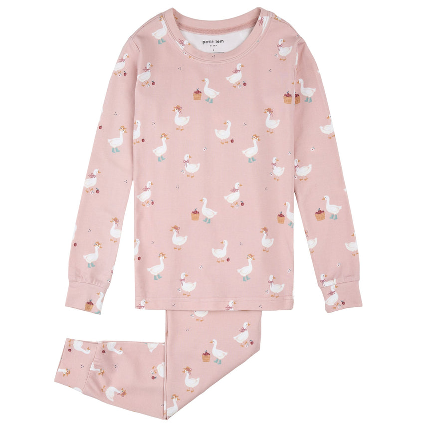 Pyjama Oies Pommes 2-6x-Petit Lem-Rose-2-LEM-26FRS33Q37K-CLÉMENT