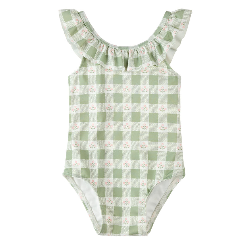 Maillot Vichy 2-6ans-Petit Lem-Sauge-2-LEM-26SRM03M14K-CLÉMENT