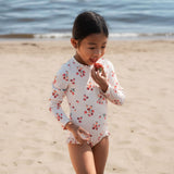 Maillot UV Manches Longues Fraises 2-6ans-Petit Lem-LEM-26SRM03M28K-CLÉMENT