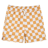 Maillot Short Damier 2-7ans-Petit Lem-Jaune-2-LEM-26SRM04M24K-CLÉMENT