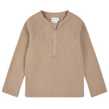 T-shirt Maillot Sable 2-7ans-Petit Lem-Taupe-2-LEM-26SRM04M34K-CLÉMENT