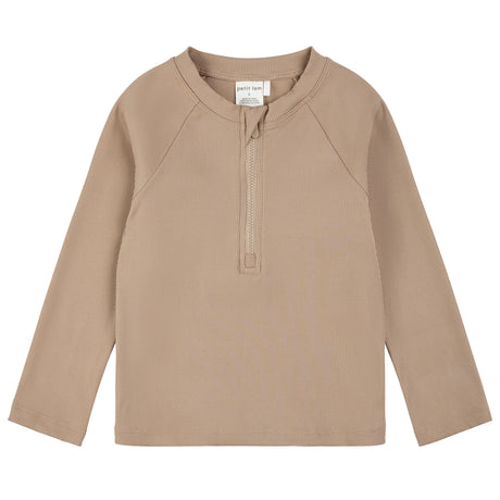 T-shirt Maillot Sable 2-7ans-Petit Lem-Taupe-2-LEM-26SRM04M34K-CLÉMENT