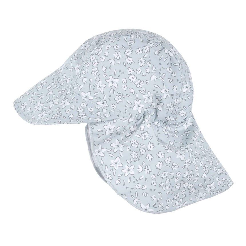 Chapeau d'Été Fleurs 0-24mois-Petit Lem-Bleu-0-6 m-LEM-26SRM05M05B-CLÉMENT