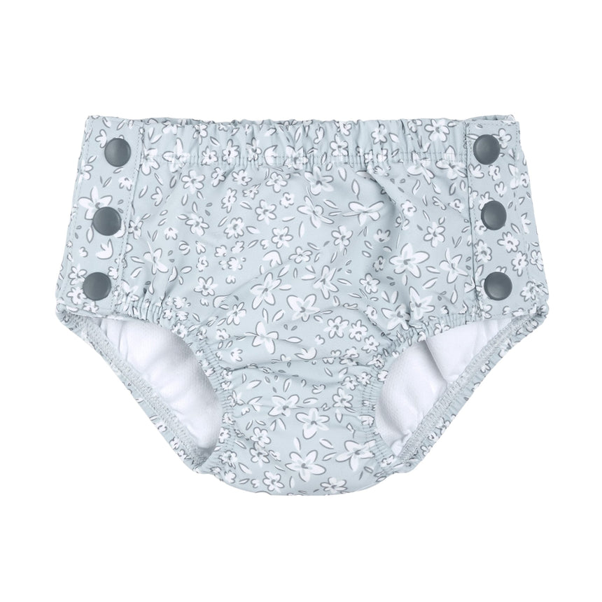 Maillot Couche Fleurs 0-24mois-Petit Lem-Bleu-0-6 m-LEM-26SRM05M13B-CLÉMENT