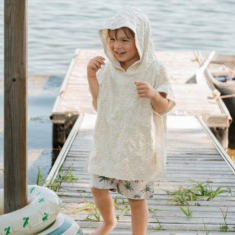 Poncho De Plage Palmiers 3-6ans-Petit Lem-LEM-26SRM05M23K-CLÉMENT