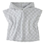 Poncho De Plage Damiers 3-6ans-Petit Lem-Bleu-3-4-LEM-26SRM05M24K-CLÉMENT