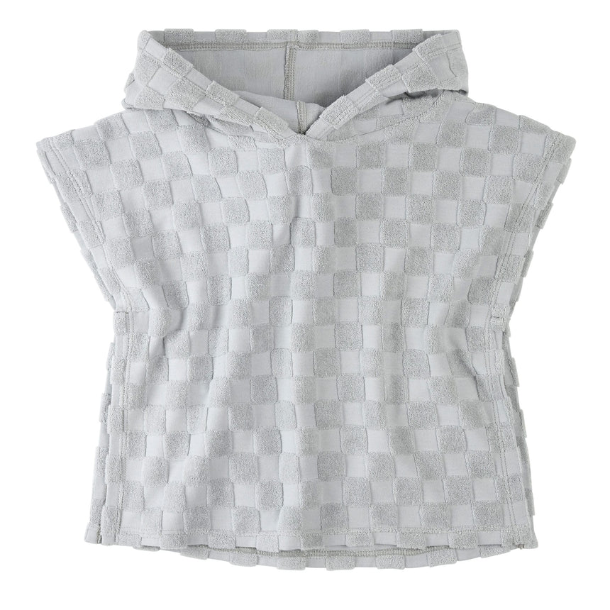 Poncho De Plage Damiers 3-6ans-Petit Lem-Bleu-3-4-LEM-26SRM05M24K-CLÉMENT