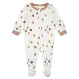 Pyjama Oeufs Chocolat 0-24mois-Petit Lem-Beige-Nouveau-né-LEM-26SRS13P02B-CLÉMENT