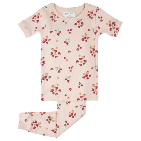 Pyjama Fraises 2-6x-Petit Lem-Rose-2-LEM-26SRS30Q02K-CLÉMENT