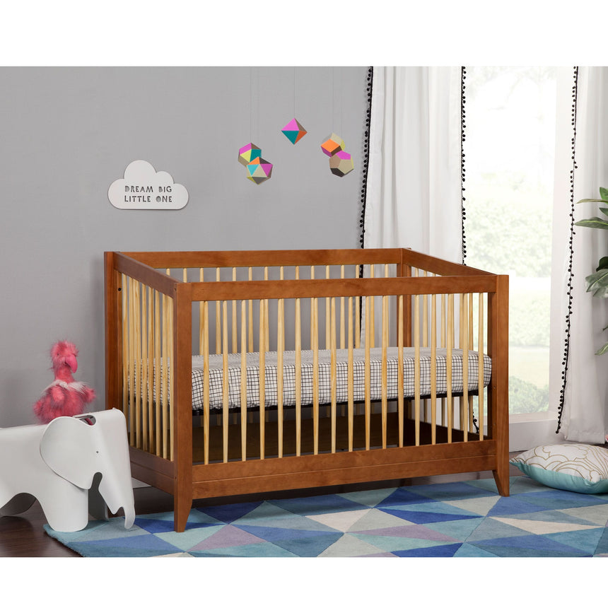 Couchette Convertible 4 en 1 Sprout - Châtaigne / Naturel-Babyletto-LET-M10301CTN-CLÉMENT