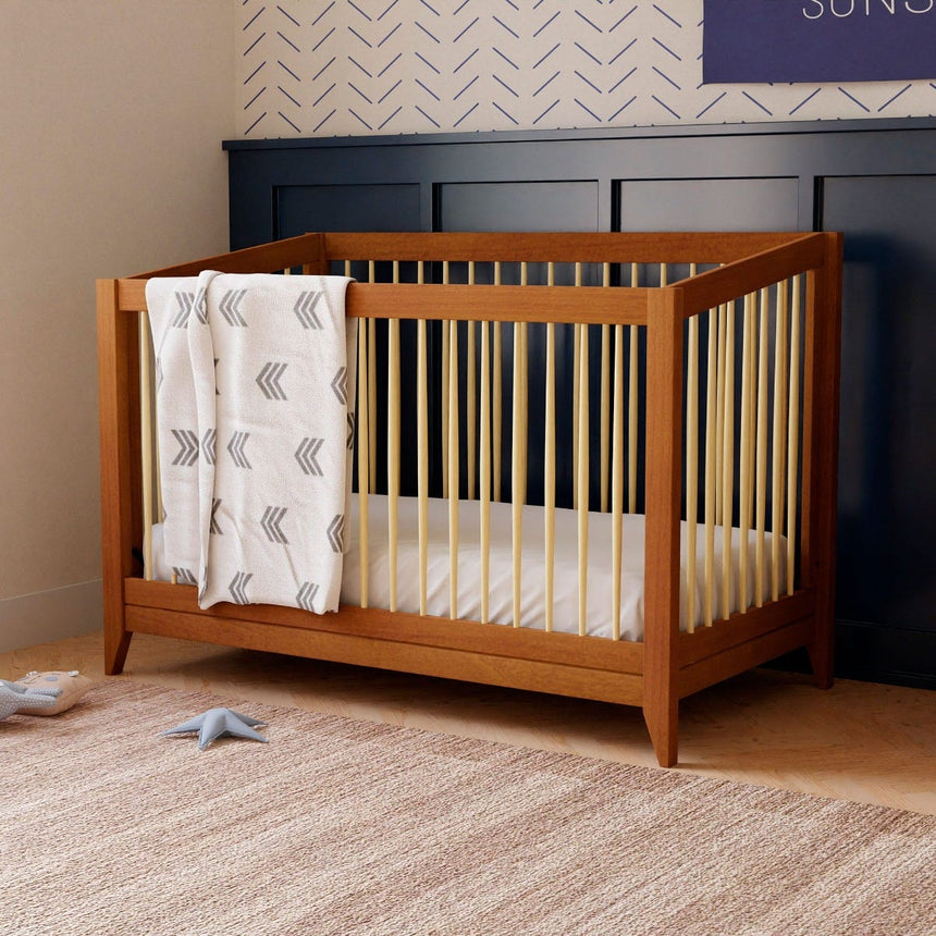 Couchette Convertible 4 en 1 Sprout - Châtaigne / Naturel-Babyletto-LET-M10301CTN-CLÉMENT