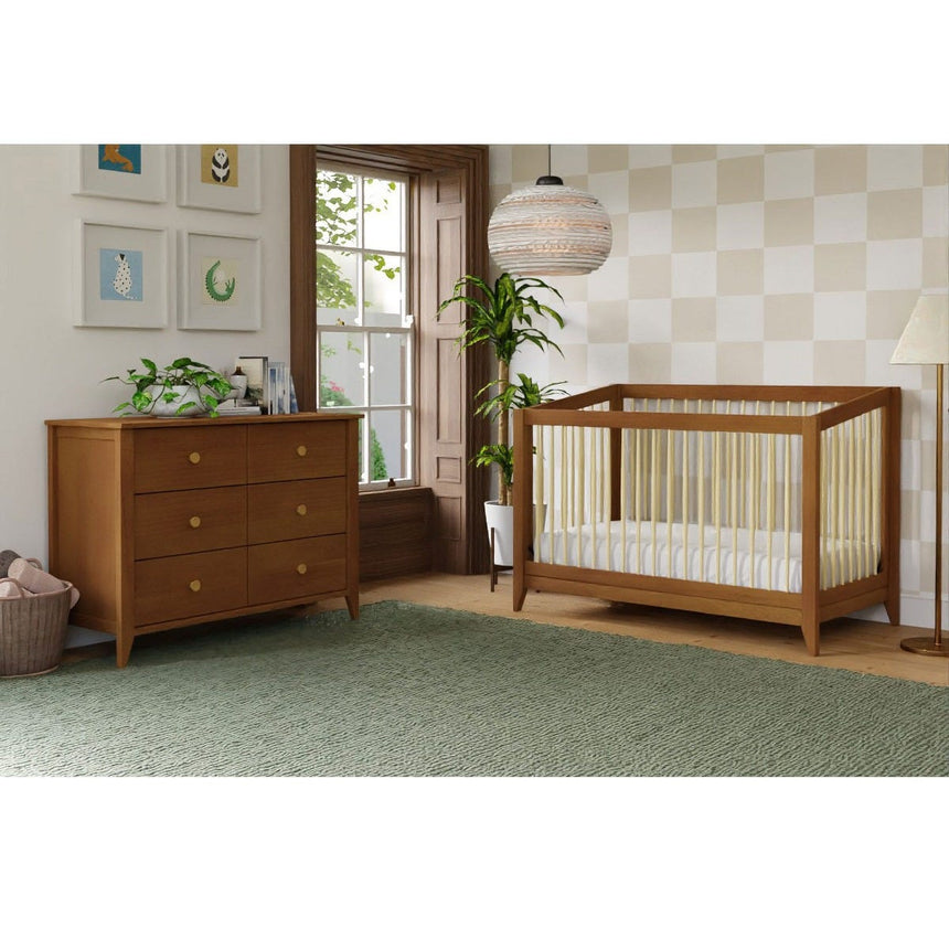 Couchette Convertible 4 en 1 Sprout - Châtaigne / Naturel-Babyletto-LET-M10301CTN-CLÉMENT