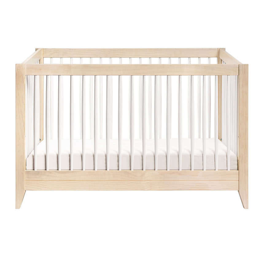 Couchette Convertible 4 en 1 Sprout - Blanc / Naturel Lavé-Babyletto-LET-M10301NXW-CLÉMENT