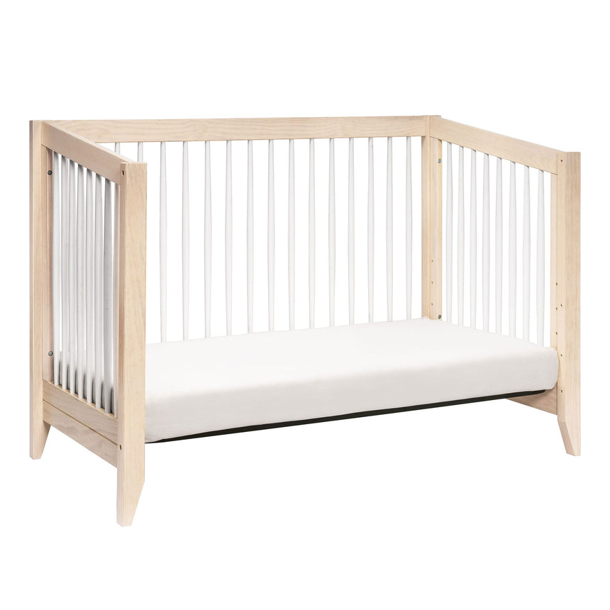 Couchette Convertible 4 en 1 Sprout - Blanc / Naturel Lavé-Babyletto-LET-M10301NXW-CLÉMENT