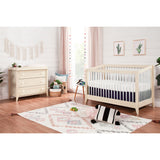 Couchette Convertible 4 en 1 Sprout - Blanc / Naturel Lavé-Babyletto-LET-M10301NXW-CLÉMENT