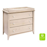 Meuble à Langer 3 Tiroirs Sprout - Naturel Lavé / Blanc-Babyletto-LET-M10323NXW-CLÉMENT