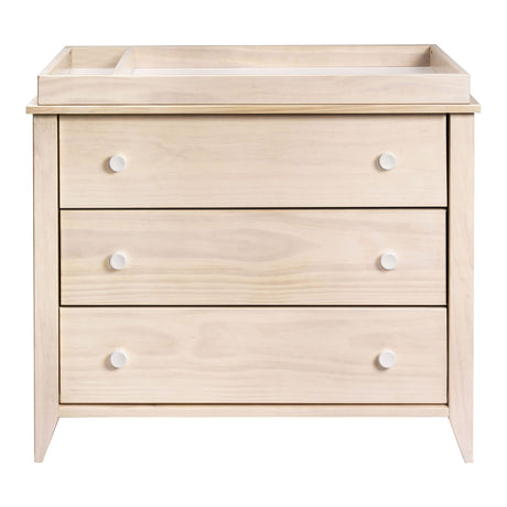Meuble à Langer 3 Tiroirs Sprout - Naturel Lavé / Blanc-Babyletto-LET-M10323NXW-CLÉMENT