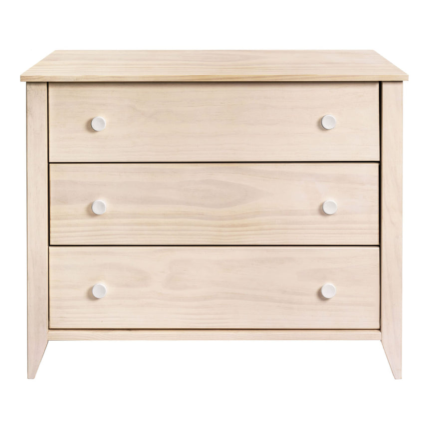 Meuble à Langer 3 Tiroirs Sprout - Naturel Lavé / Blanc-Babyletto-LET-M10323NXW-CLÉMENT